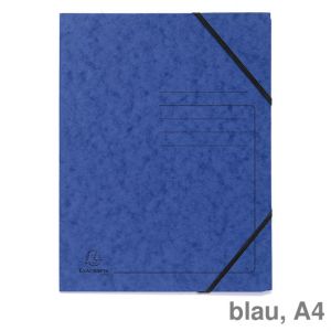 Exacompta Eckspanner A4 Colorspan blau
