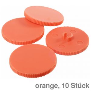 Rapid Lochscheibe Durchmesser: 28 mm, für: Locher HDC150, 10 St./Pack., Kunststoff, orange