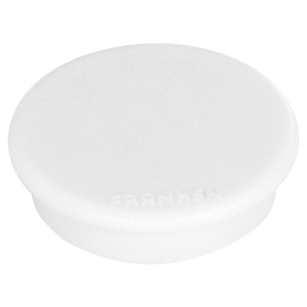 30x Weiße Magnete Set - 15mm, 20mm, 24mm Für Whiteboard, Kühlschrank & Magnettafeln